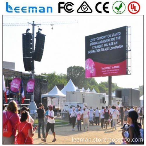 p10 outdoor led matrix displays module italian die-casting aluminium radiator p16 rgb full color display module
